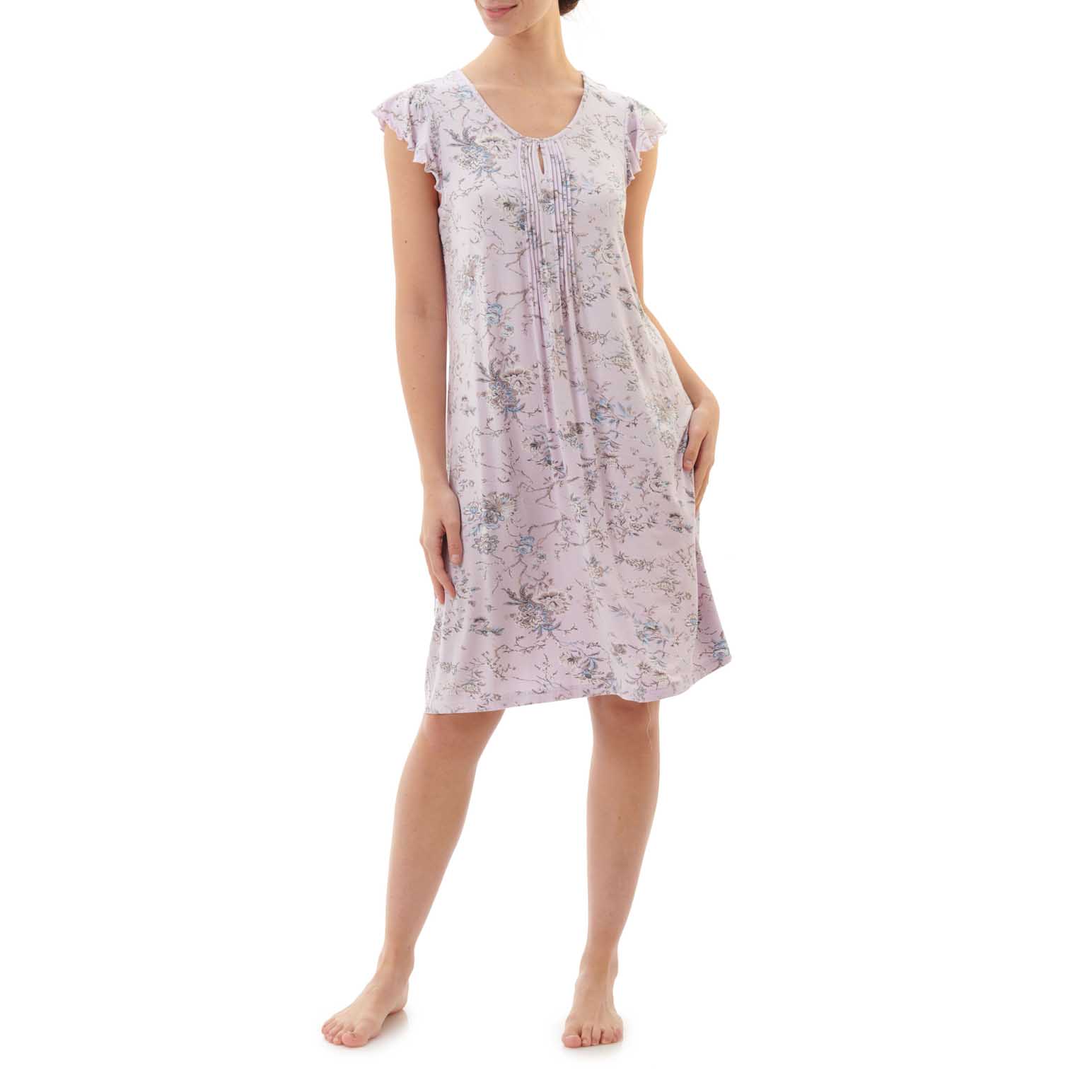 Givoni Short Nightie Flutter Sleeve